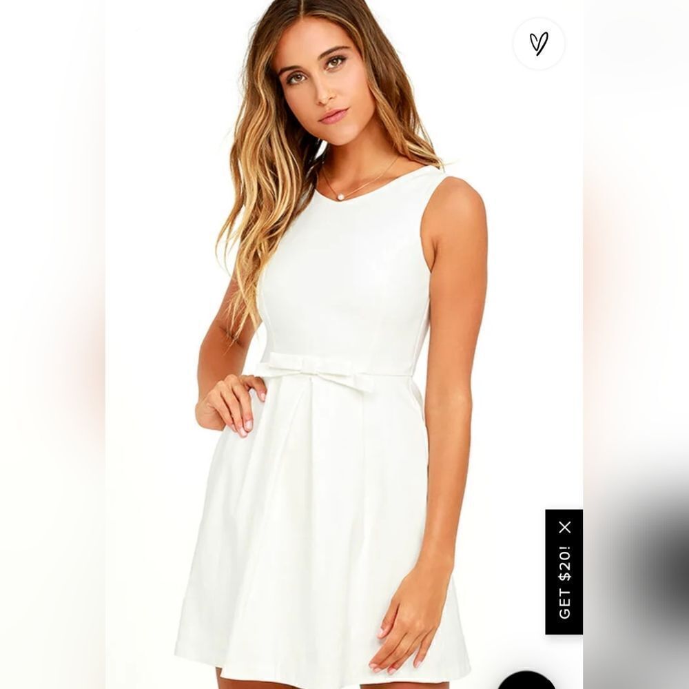 Lulu's‎ Hot Off the Precious Ivory Dress